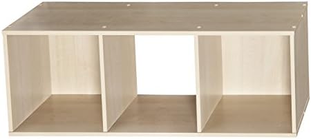 ClosetMaid 4175 Cubeicals Organizer, 3-Cube - Birch - Image 3