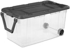 Sterilite Modular Stacker Box with Latching Lid, 160 Quart, 4-Pack - Image 6
