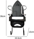 Ironing Board Holder Easily Mount Heat Resistant Storage Organizer for Laundry Room Cabinet Bathroom - Image 4