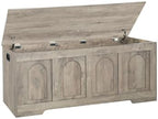 DINZI LVJ Storage Chest, Wooden Toy Box, Gray Wash 47.2" L by DINZILVJ