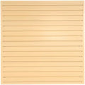FRAYSCENT Slat Wall Paneling Garage Wall Organizer, Slatwall Panels Garage Tool Organizer Wall Mount Garage Slat Wall Storage Systems, Slat Board PVC Wall Panels Garage Storage (BEIGE, 4ftx4ft) by FRAYSCENT