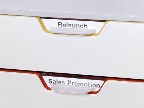 Durable, Varicolor Drawer Organizer, 7 Color Coded Drawers, White - Image 4