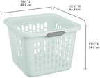 Sterilite Laundry Basket, Plastic Clothes Hamper, 24 Pack - Image 3