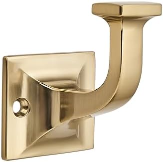 SAILING 3 Pack Coat Hooks - Champagne Bronze Robe Hooks Decorative Wall Hooks for Bathroom Bedroom Kitchen Towel Robe Clothes Cabinet Closet Bathroom Hardware by SAILING