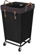 StorageWorks 160L Laundry Basket with Wheels, Rolling Hampers for Clothing by StorageWorks