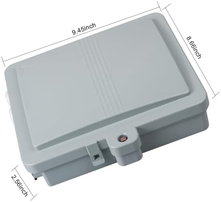 12 Port LC OS2 Fiber Distribution Box Fiber Optical Terminal Box - Image 3