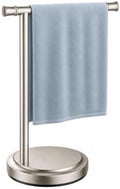 Hoimpro Hand Towel Holder Stand Towel Bar Rack Countertop Brushed Nickel by Hoimpro
