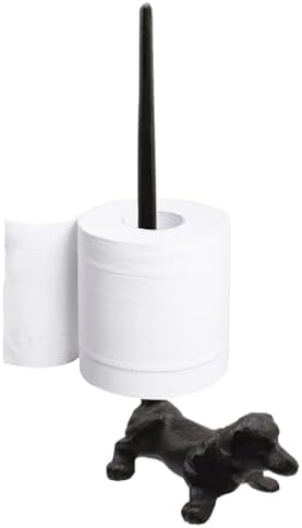 Dog Cast Iron Toilet Tissue Holder,Toilet Paper Holder for Kitchen - Image 3