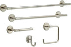 Delta Hand Towel Holder | Square Stainless Steel Ring for Hanging Towels in Kitchen, Bathroom | Trinsic Accessories - Image 4