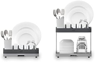 Joseph Joseph Duo 2-Tier Dish Rack - Grey - Image 6