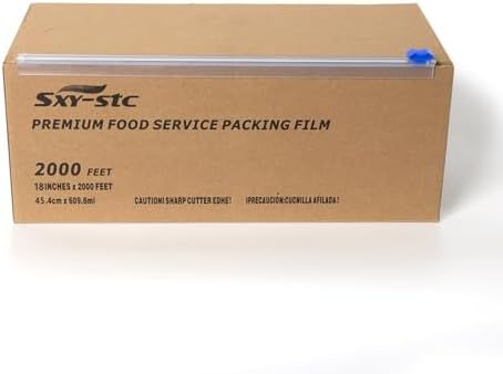 Plastic Food Wrap 3000 SQF18 INCH x2000 Foot pack of 2 food service USD 24.99/Count - Image 3