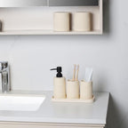 INIUNIK Bathroom Accessory Set, 6 Piece, Resin - Image 3