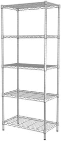 SINGAYE 5 Metal Shelves Wire Shelving Storage Shelf Adjustable Unit Pantry by SINGAYE