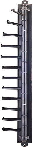 Hardware Resources 357T-DBAC Cascading Tie Rack, Brushed Oil Rubbed Bronze by Hardware+Resources