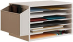 Unionly 12x18 Construction Paper Organizer,Large File Sorter for Office by Unionly