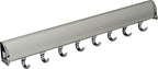 Belt Rack TAG Synergy Elite Collection (Matt Aluminum with Chrome, 8 Hook, 17 15/16") by Unknown