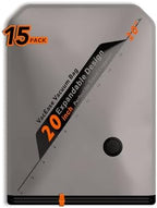 Vacbird 15 Pack 20" Vacuum Bags for Storage - Pump Not Included, Compression Packing Seal for Clothing Travel Luggage Suitcase, Compact & Airtight by VACBIRD