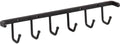 Matte Black Screw-Mount Belt Rack by Hardware+Resources