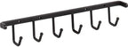Matte Black Screw-Mount Belt Rack by Hardware+Resources