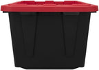 Storage Bins with Lids, 27 Gal 2-Pack Stackable Plastic Totes - Image 5