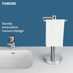YUMORE Hand Towel Holder Stand Countertop, Pro Max Chrome - Image 2