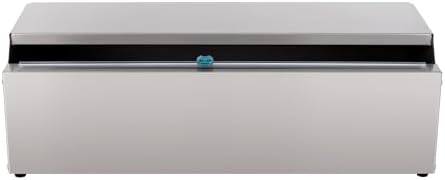 Stainless Steel Food Wrap Dispenser - 18” Commercial Stretch Film Packing Machine with Slide Cutter - Image 5