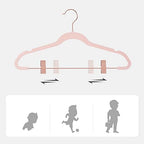 SONGMICS 24 Pack Pants Hangers, 16.7 Inch, Heavy-Duty, Non-Slip - Image 4