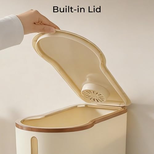 UFORU Rice Dispenser 13 LB,Airtight Storage Container With Measuring Cup - Image 5