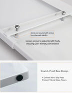 2 Pack Expandable Cabinet Shelf Organizer Riser for Kitchen Pantry Cupboard Under Sink Countertop (2 pack 8.2’’D * 12.2-21.6’’W * 10.4’’H) (white) - Image 6