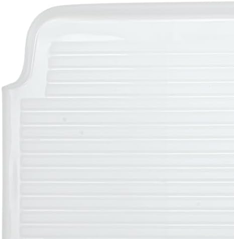 Better Houseware Drain Boards for Kitchen Counter White Dish Drain Board Shields Countertops from Water Damage, Space Efficient 19.5"x15.5"x1.25" - Image 5