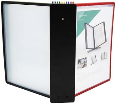 Tarifold Wall Mount Reference System, 10 Easy-Load Pockets, Assorted Colors - Image 4