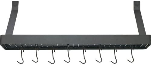 Cuisinart CRBS-36MBK Chef's Classic 37-Inch Rectangular Wall-Mount Bookshelf Rack, Matte Black by Cuisinart