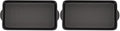 Matace 2 Pack Small Rubber Boot Tray - Black Rectangular Shoe Tray - 27.95" x 15.74" x 1.18" - 100% Recyclable Rubber - Raised Edge - Easy to Clean by MataceCarpet