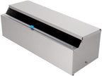 Stainless Steel Food Wrap Dispenser - 18” Commercial Stretch Film Packing Machine with Slide Cutter - Image 3