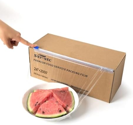 24 Inch x 2000 Feet Plastic Cling Wrap by SXY-STC