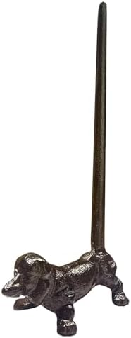 Dog Cast Iron Toilet Tissue Holder,Toilet Paper Holder for Kitchen by TSNAMAY