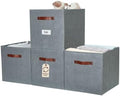 DECOMOMO Storage Bins, Storage Baskets for Shelves by DECOMOMO