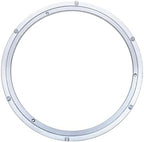 Aluminum Heavy Duty Lazy Susan Rotating Turntable Bearing Swivel Plate Hardware for Dining-Table (18 inch (12mm)) by Dailydanny