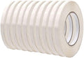 MAT Food Saver UPVC Tape White - 3/8 x 180 yds. (Pack of 10) Poly Bag Sealing Tape for Wrapping, Packaging, and Airtight Food Storage by MATTape