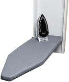 TIVIT Ironing Board Cover for Handi-Press Iron-A-Way Wall Mounted Ironing Boards 42 - 46" Long Adjustable Straps, Alumitek, Scorch Resistant, Thick Padding - Made in Italy - Oeko-TEX Certified by TIVIT