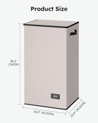 SOLEDI 100L Laundry Hamper with Lid, Large Collapsible Laundry Basket - Image 6