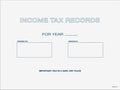 Client Tax Record and Receipt Envelope, 100 Count, Size 9x12 by EGPChecks