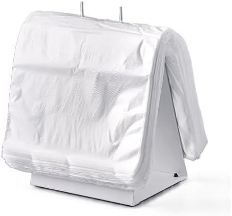 Heavy Duty Deli Saddle Bag Stand, 8" x 11 3/4", Non-Marking Feet Deli Bag Dispenser, Sturdy Stand Holds Any Size Deli Saddle Bags, Grocery Bag Holder - Image 5