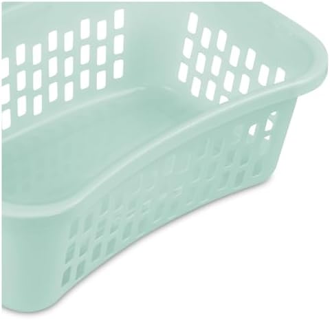 Sterilite HipHold Laundry Basket, Plastic Rectangle Clothes Hamper, 12 Pack - Image 7