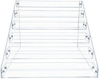 PMMASTO Clear Acrylic Spice Rack for Countertops- 6 Tier - Image 4