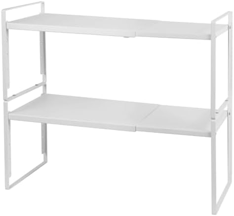 Nxconsu Kitchen Cabinet Shelf Organizers, Countertop Riser, 10.5" 2 Pack by Nxconsu