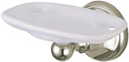 Kingston BA4816SN Toothbrush and Tumbler Holder, Brushed Nickel by Kingston