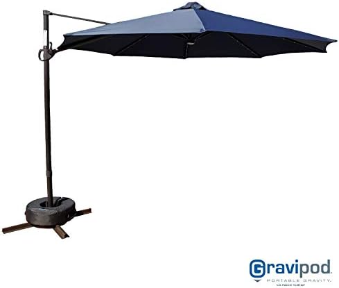 Gravipod Umbrella Base Weight | Outdoor Sand-Fillable Stabilizer for Cantilever, Offset, and Patio Umbrellas | Heavy-Duty Weather-Resistant Fabric - Image 3