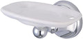 Kingston Brass BA4816C Metropolitan Toothbrush and Tumbler Holder, Polished Chrome,5-1/4-Inch Length, 3-1/8-Inch Wall Clearance by Kingston