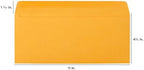 JAM PAPER #12 Manila Envelopes - 4 3/4 x 11 - Brown Kraft Manila - Bulk 500/Box - Image 7